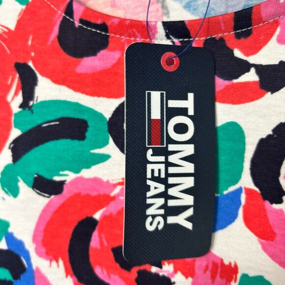 TOMMY HILFIGER CLAREMONT FLORAL PRINT SLEEVELESS WOMEN BLOUSE SIZE MEDIUM NEW - Picture 5 of 5